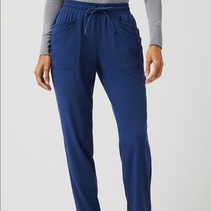 Jaanuu Women’s Navy Layered Scrub Pant x2